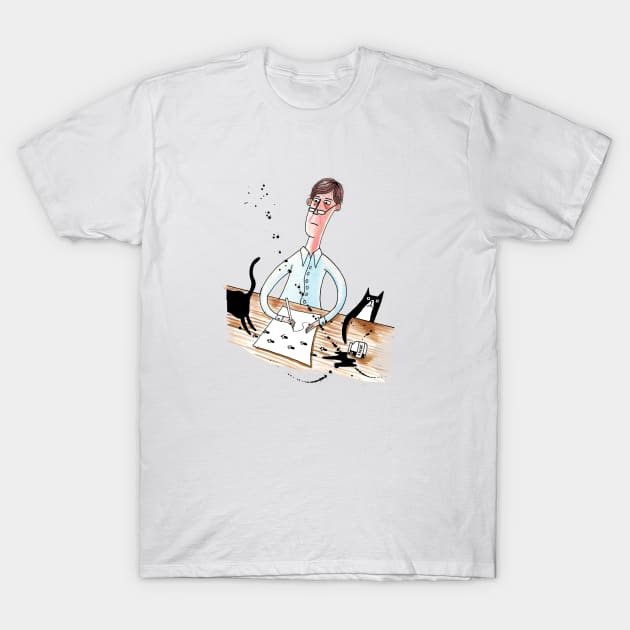 Struggling Artist T-Shirt by Scratch